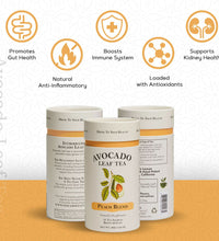 Avocado Leaf Tea Peach Blend - Avocado Tea Co.